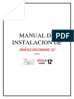 Manual de Instalacion de Oracle