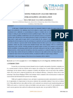 The Engine Testing Work-Flow Analysis Through Value Stream Mapping and Simulation