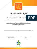 Certificado Boa Ação