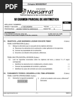 Examen 2° Sec Aritmetica