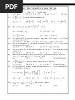 Basic Mathematics For Iit Jee: BC Ca Ab