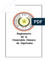 Paraguay Diputados - Reglamento Interno PDF