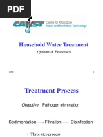 Day 1-5 Household Water Treatment Options