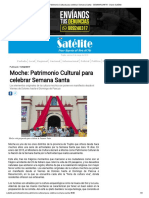 Moche - Patrimonio Cultural para Celebrar Semana Santa - SEMANASANTA - Diario Satélite