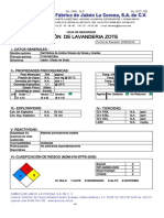 Ficha de Seguridad Jabon Zote PDF