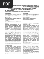 Efficiency Calculation of A Boiler of A 500Mw Thermal Powerplant Based On The Operating Data