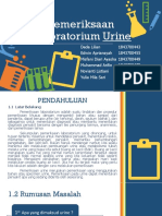 Pemeriksaan Laboratorium Urine