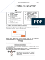 Tema 7 Trabajo, Energía y Calor PDF