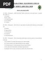 Simulado Esa 13 07 2018 PDF