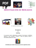 Unidad 3 - Investigacion de Mercados