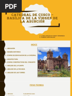 Catedral de Cusco Basílica de La Asunción