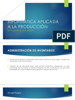 Informática Aplicada A La Producción