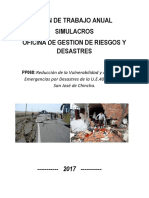 Plan Anual de Simulacros 2017