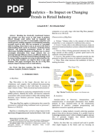 MRA - Big Data Analytics - Its Impact On Changing Trends in Retail Industry