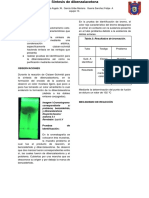 Sintesis de Dibenzalacetona