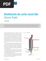 Destilación de Corto Recorrido