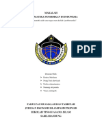 Makalah Problematika Pendidikan