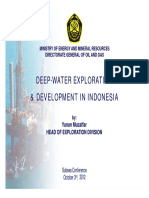 Deep Water Exploration & Development in Indonesia