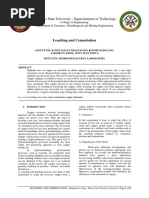 Laboratory Leaching Cementation