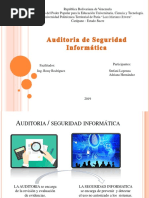 Auditoría de Seguridad Informatica