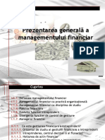 Curs - 1 - Prezentarea Generala A Managementului Financiar