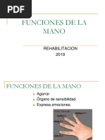 Funciones de La Mano