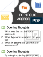 Portfolio Assessment