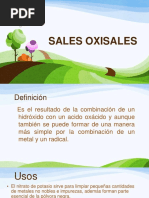 Sales Oxisales Neutras