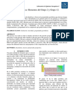 Ley Periódica. Informe 2