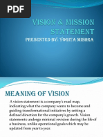 Vision & Mission Statement