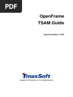 OpenFrame Base 7 Fix#3 TSAM Guide v2.1.4 en