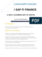 Curso SAP FI Avançado - Como Funciona - Academia SAP - SAP Finance