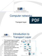 Lecture 12-13. Transport Layer