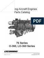 LYCOMING O & LO-360 (76 Series) Parts Catalog PC-123 PDF