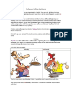 Prefixes and Suffixes Worksheets