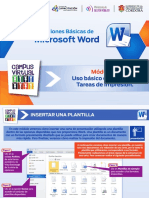 Nociones Básicas de Word - Módulo-4