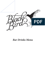 2017 Bar Menu