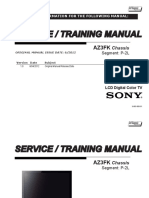 Sony Kdl-22ex355-32ex355-32ex356-40ex455-40ex456 Chassis Az3fk SM Training PDF