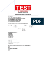 Unità Introduttiva (Test Di Progresso)