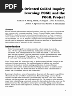 Process-Oriented Guided Inquiry Learning: Pogil and The Pogil Project