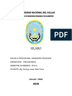 Silabo Fisicoquimica - 2019-A