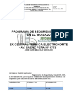 Plan de Seguridad y Salud en El Trabajo JD Colors Servicios Generales E.I.R.L