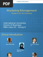 International University School of Business MBA Class 02 - Group 6