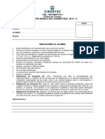 Modelo Del Examen Final (MEF)