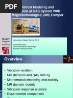 Mathematical Modeling and Simulation of SAS System With Magnetorheological (MR) Damper