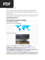 Precipitación (Meteorología) : Qué Significa FB?