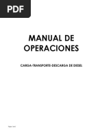 Manual de Operación Transporte Diesel