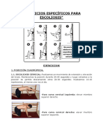 Ejercicios Específicos para Escoliosis