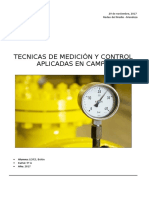 Técnicas y Elementos de Medición y Control