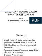 Landasan Hukum Praktik Kebidanan